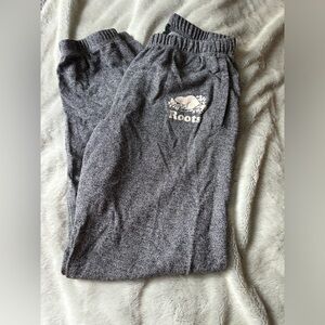 Roots sweat pants size small
